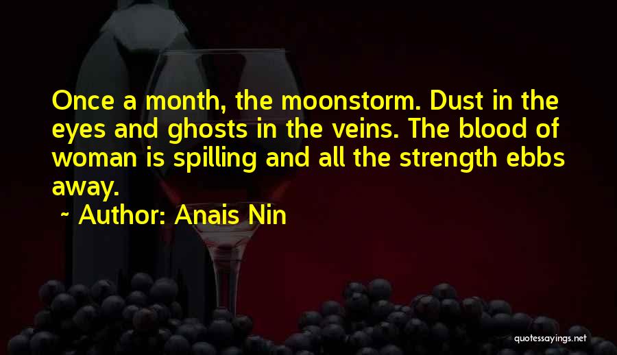 Spilling Blood Quotes By Anais Nin