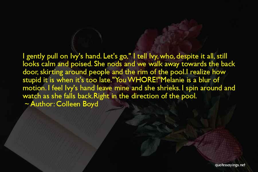 Spin Around Quotes By Colleen Boyd