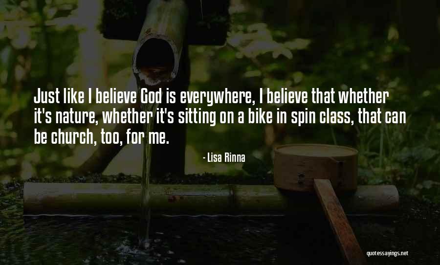 Spin Bike Quotes By Lisa Rinna