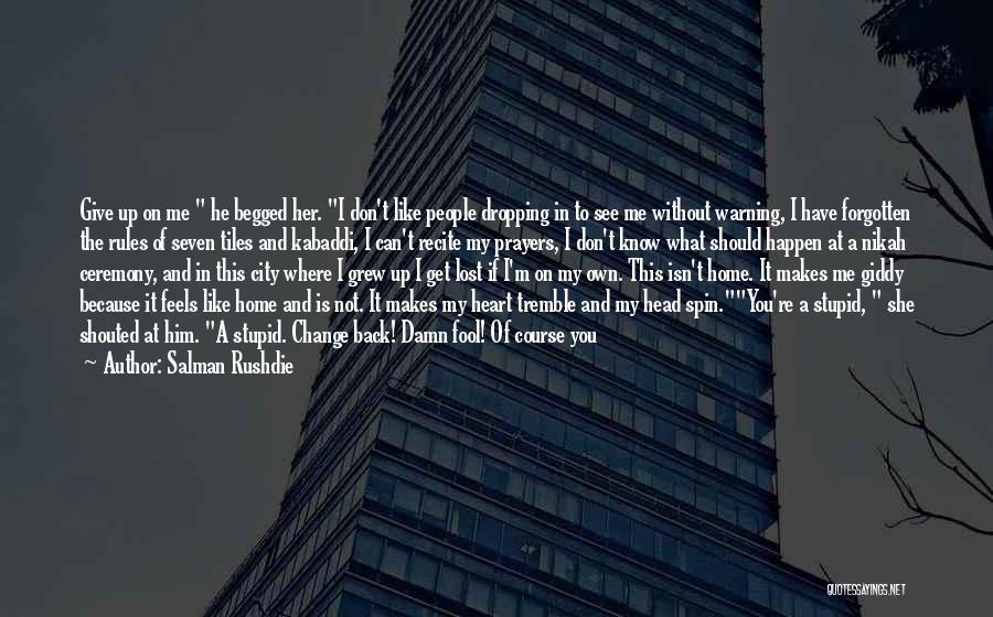 Spin City Quotes By Salman Rushdie Spin City Quotes By Salman Rushdie