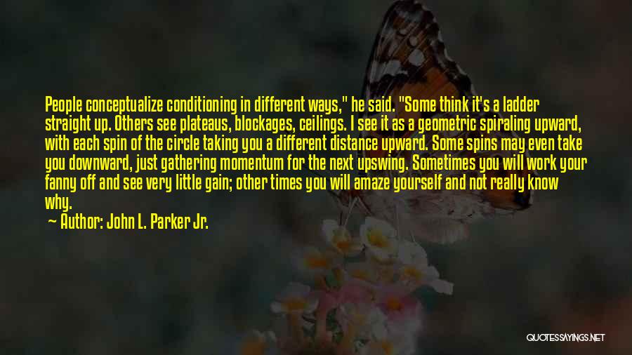 Spin Motivational Quotes By John L. Parker Jr.