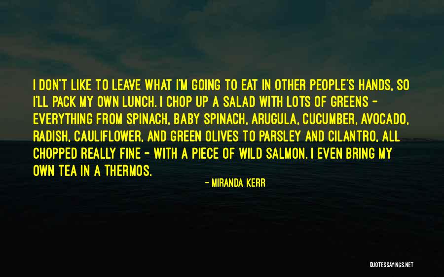 Spinach Like Greens Quotes By Miranda Kerr Spinach Like Greens Quotes By Miranda Kerr
