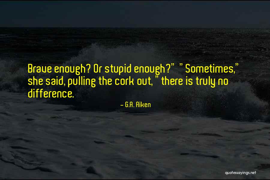 Spinalectomy Quotes By G.A. Aiken Spinalectomy Quotes By G.A. Aiken