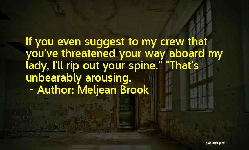 Spine Quotes By Meljean Brook