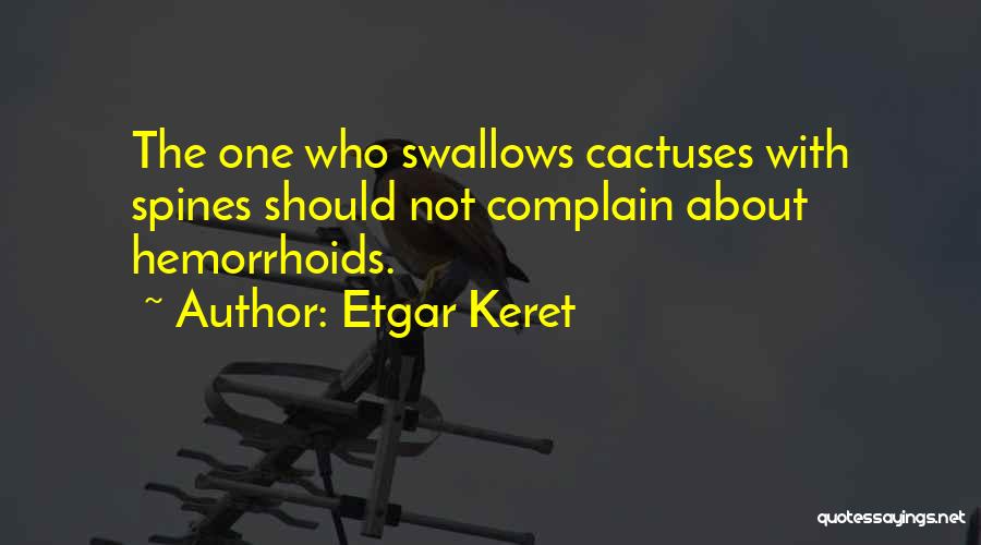 Spines Quotes By Etgar Keret