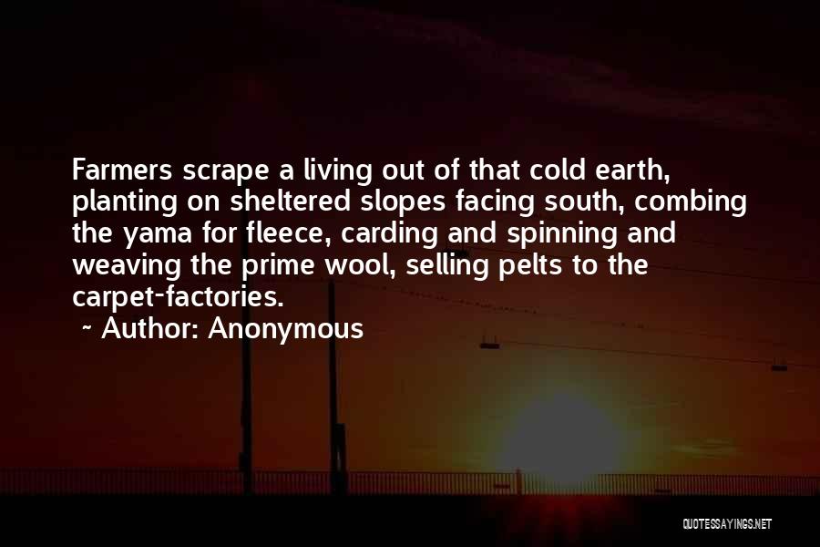 Spinning Wool Quotes By Anonymous