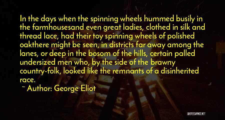Spinning Your Wheels Quotes By George Eliot