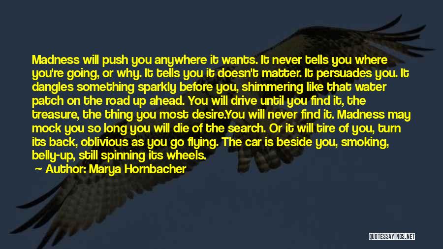 Spinning Your Wheels Quotes By Marya Hornbacher