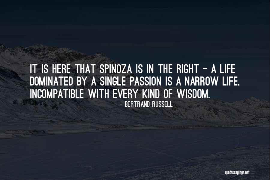 Spinoza Quotes By Bertrand Russell