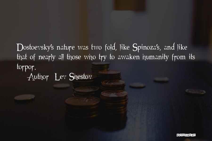 Spinoza Quotes By Lev Shestov