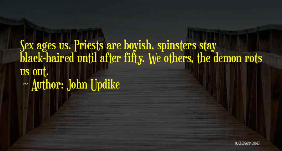 Spinsters Quotes By John Updike