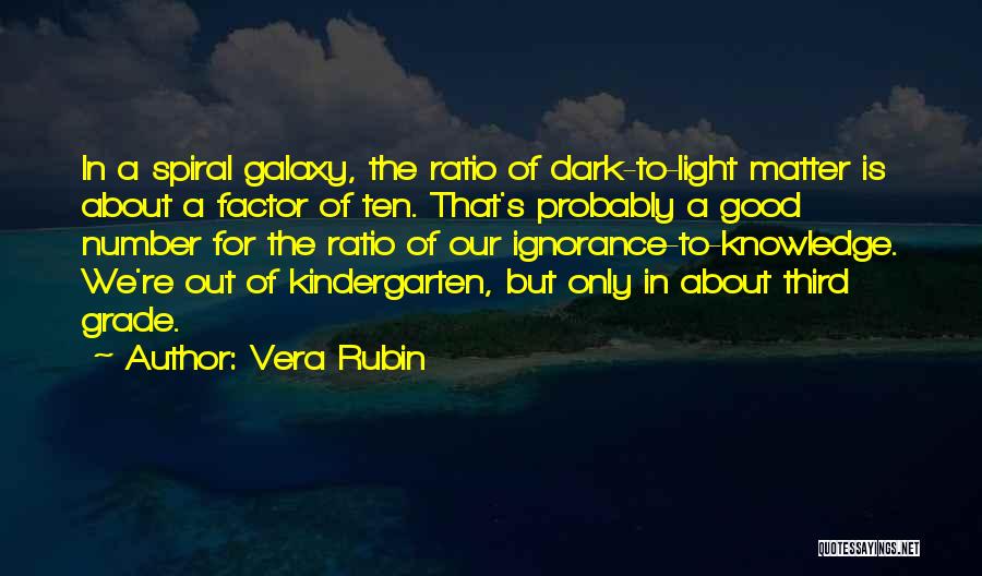 Spiral Galaxy Quotes By Vera Rubin