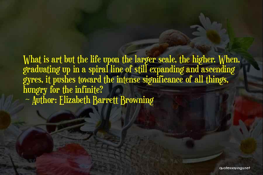 Spiral Quotes By Elizabeth Barrett Browning