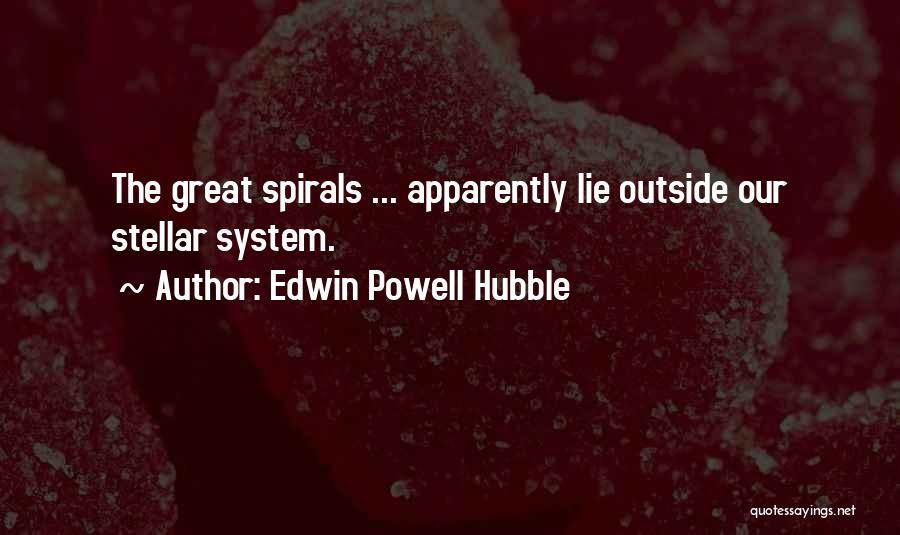 Spirals Quotes By Edwin Powell Hubble