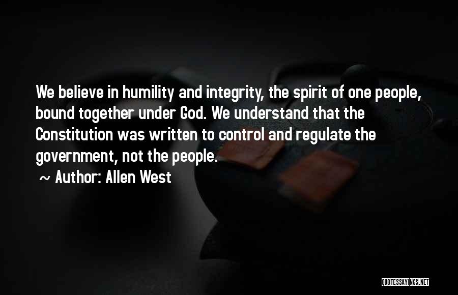 Spirit Bound Quotes By Allen West