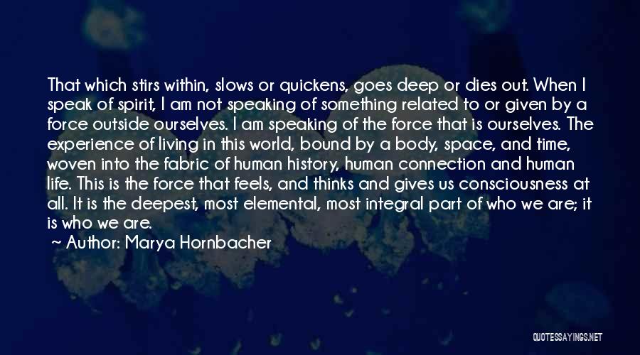 Spirit Bound Quotes By Marya Hornbacher
