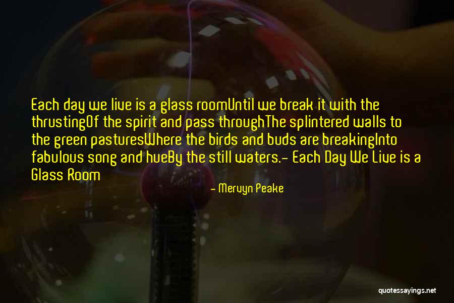 Spirit Break Out Quotes By Mervyn Peake Spirit Break Out Quotes By Mervyn Peake