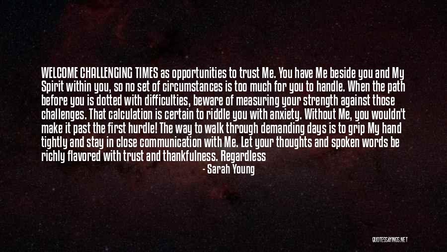 Spirit Communication Quotes By Sarah Young Spirit Communication Quotes By Sarah Young