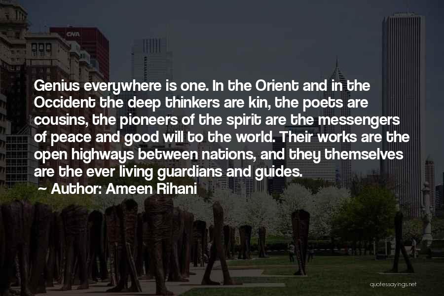 Spirit Guides Quotes By Ameen Rihani