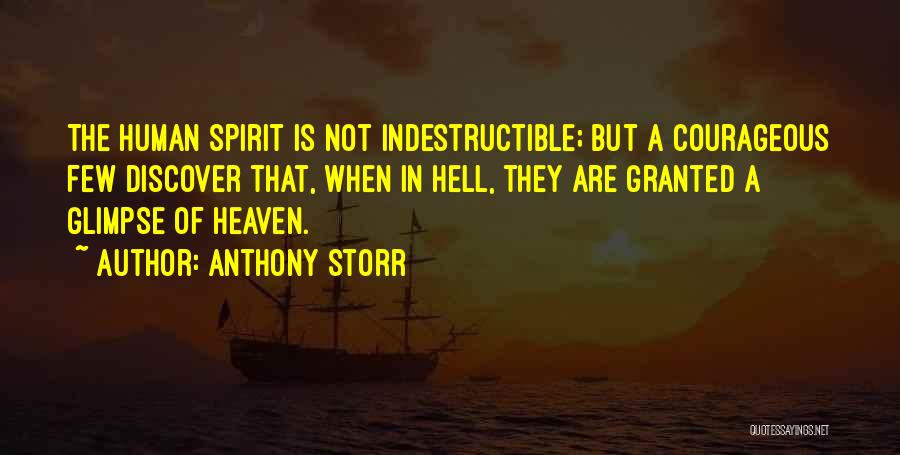 Spirit Indestructible Quotes By Anthony Storr