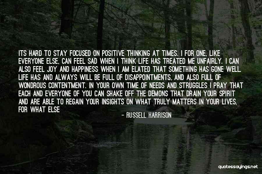 Spirit Lifting Quotes By Russell Harrison Spirit Lifting Quotes By Russell Harrison