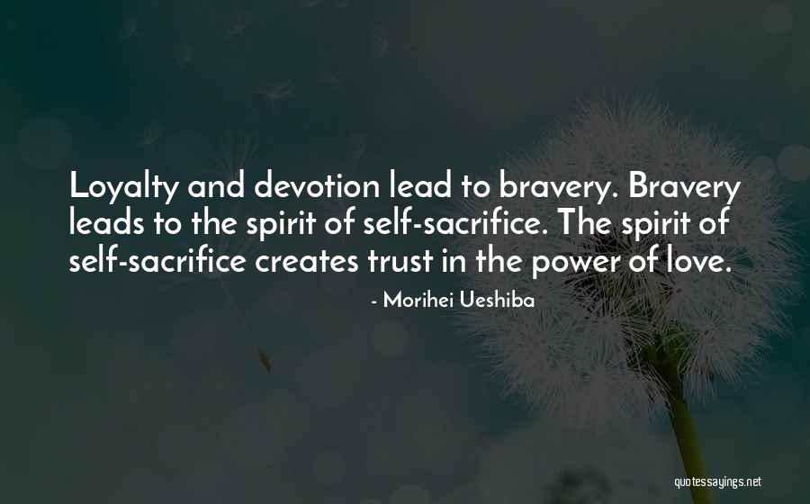 Spirit Love Story Quotes By Morihei Ueshiba