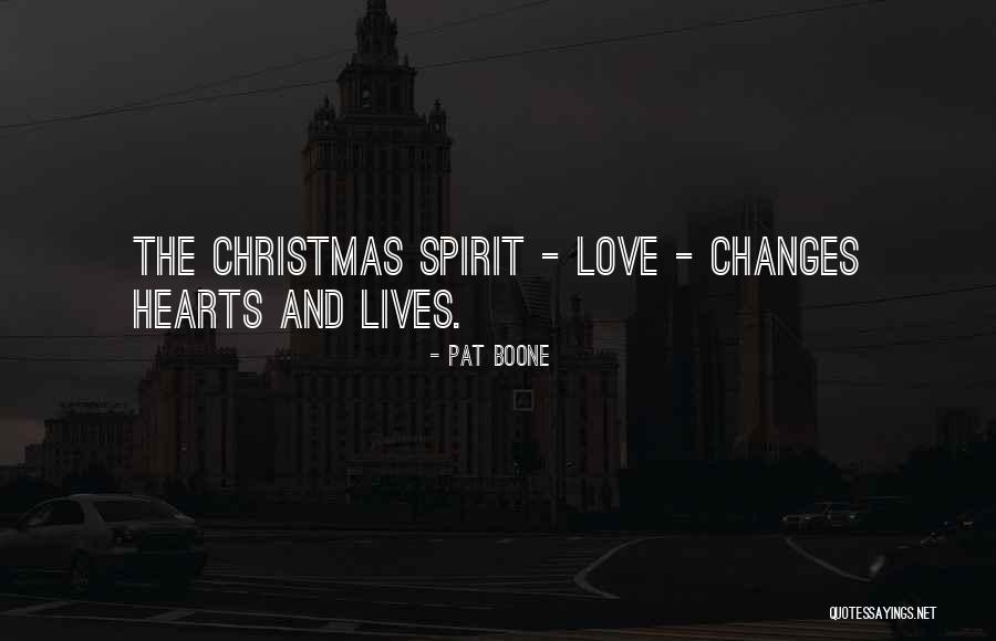 Spirit Of Christmas Past Quotes By Pat Boone