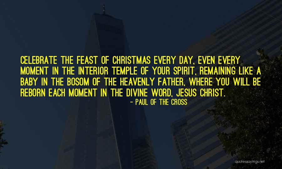 Spirit Of Christmas Past Quotes By Paul Of The Cross