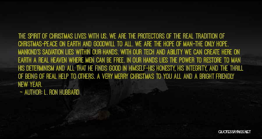 Spirit Of Christmas Quotes By L. Ron Hubbard