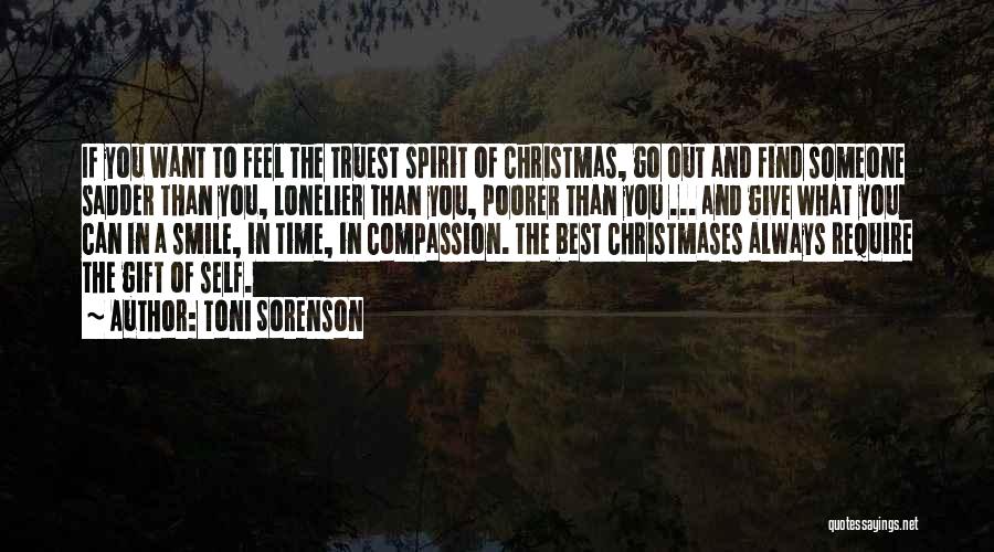 Spirit Of Christmas Quotes By Toni Sorenson