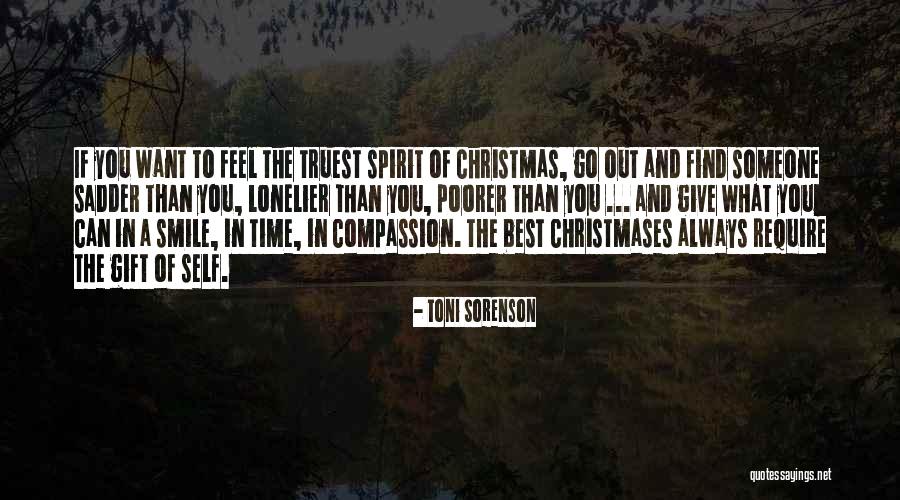 Spirit Of Christmas Quotes By Toni Sorenson