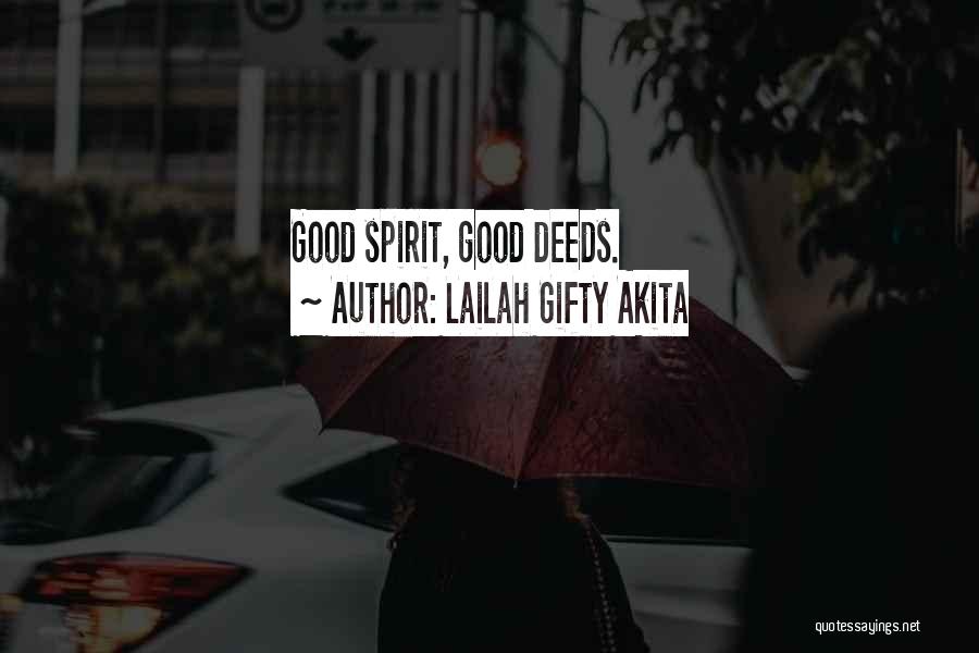 Spirit Of Giving Quotes By Lailah Gifty Akita