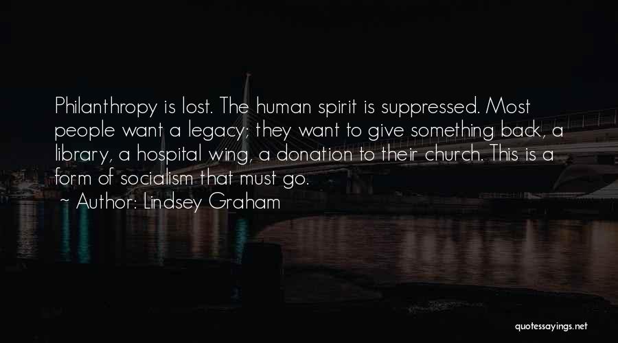 Spirit Of Giving Quotes By Lindsey Graham