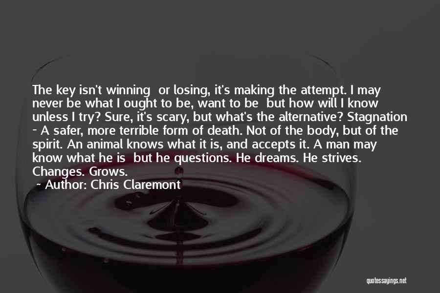 Spirit Of Winning Quotes By Chris Claremont