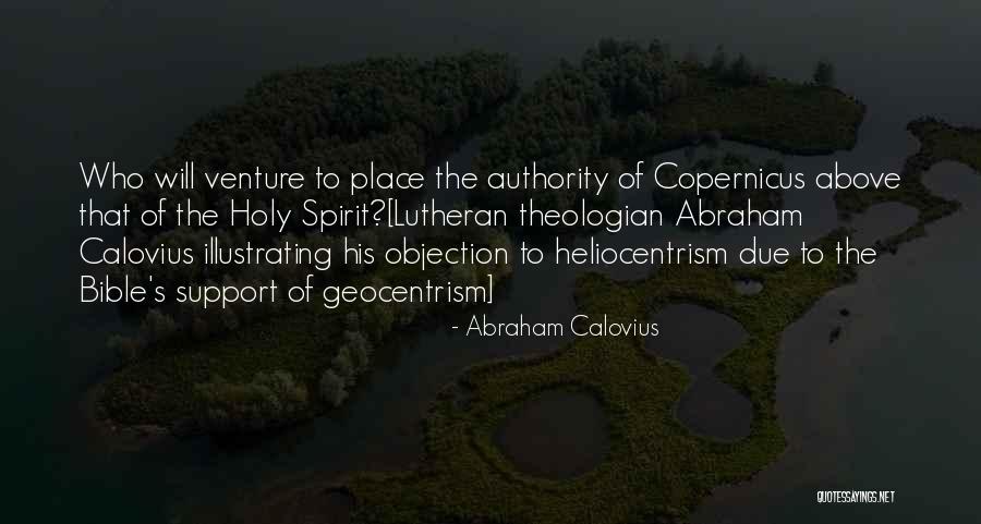 Spirit Science Quotes By Abraham Calovius