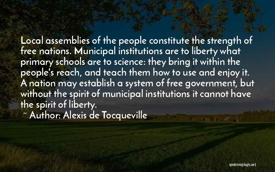 Spirit Science Quotes By Alexis De Tocqueville