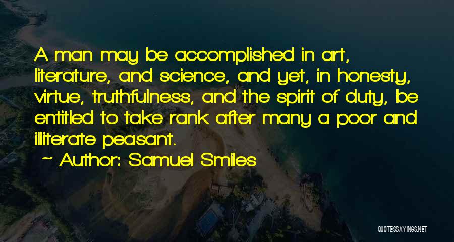 Spirit Science Quotes By Samuel Smiles