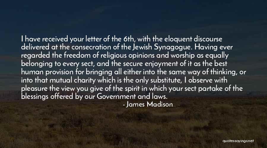 Spirit Versus Letter Quotes By James Madison Spirit Versus Letter Quotes By James Madison