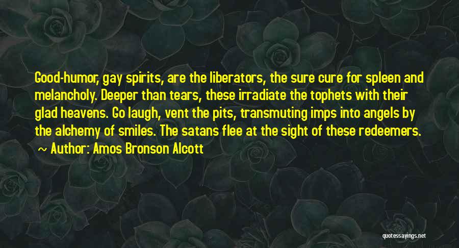 Spirits-alcohol Quotes By Amos Bronson Alcott