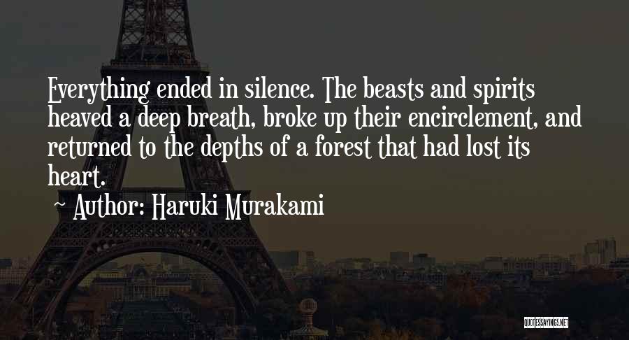Spirits Quotes By Haruki Murakami