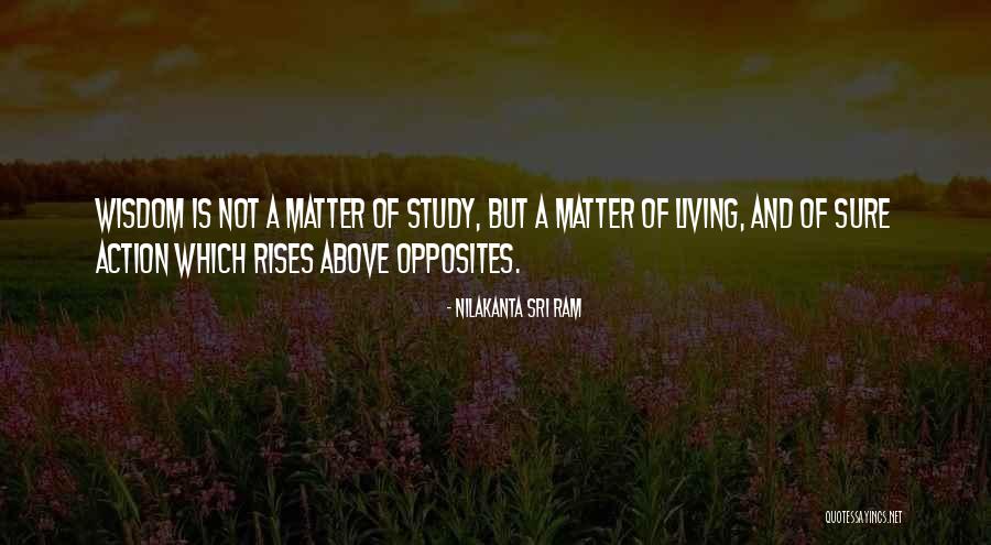 Spiritual Action Quotes By Nilakanta Sri Ram Spiritual Action Quotes By Nilakanta Sri Ram