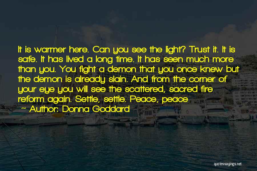 Spiritual And Healing Quotes By Donna Goddard