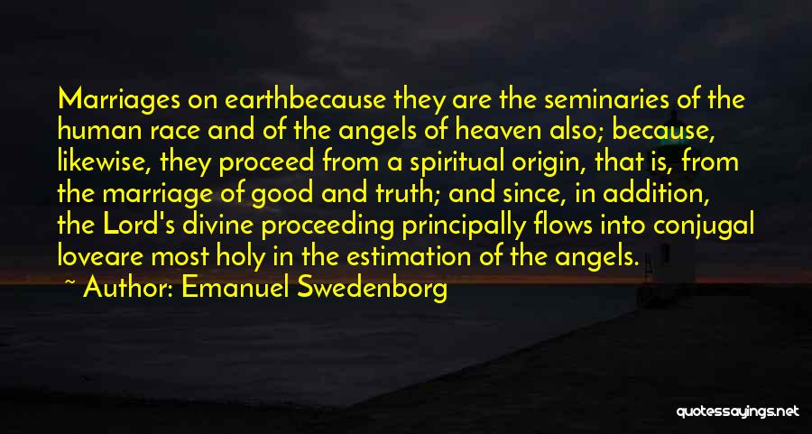 Spiritual Angel Quotes By Emanuel Swedenborg