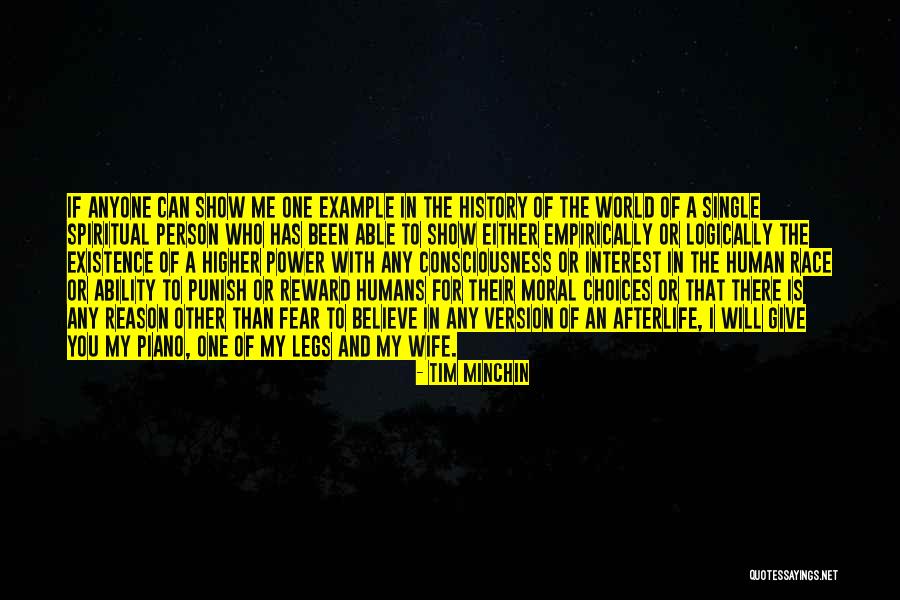 Spiritual Choices Quotes By Tim Minchin Spiritual Choices Quotes By Tim Minchin