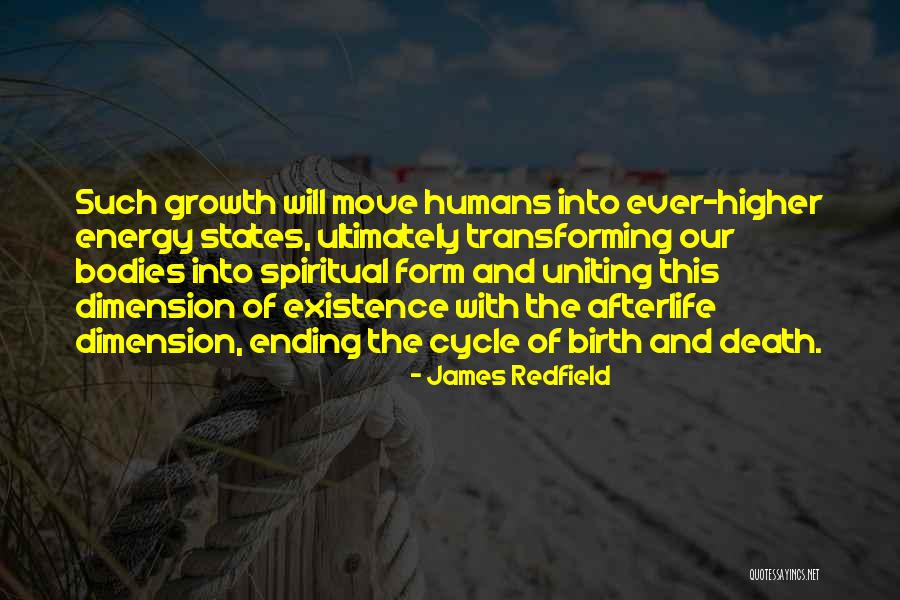 Spiritual Dimension Quotes By James Redfield Spiritual Dimension Quotes By James Redfield