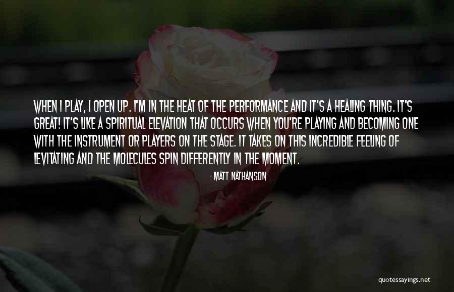 Spiritual Elevation Quotes By Matt Nathanson