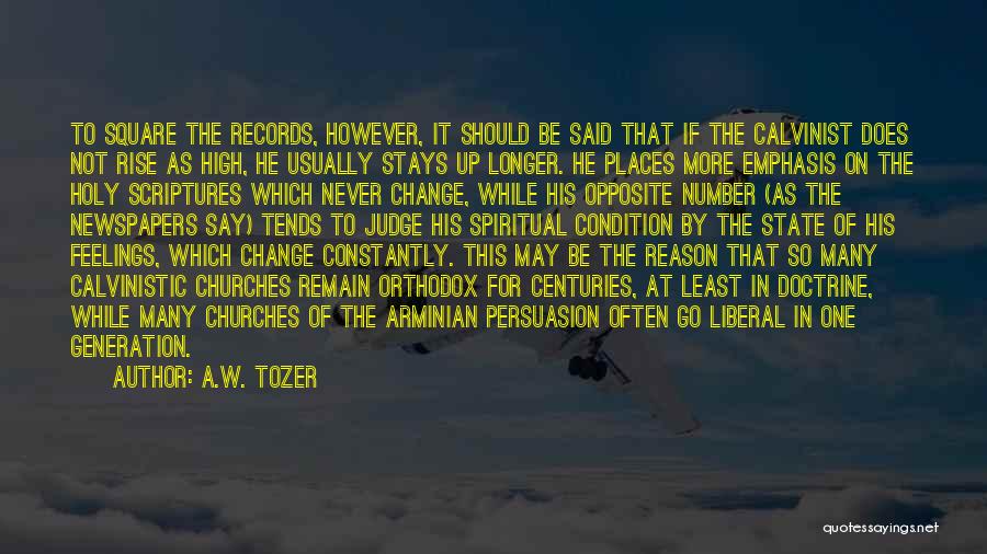 Spiritual Emphasis Quotes By A.W. Tozer