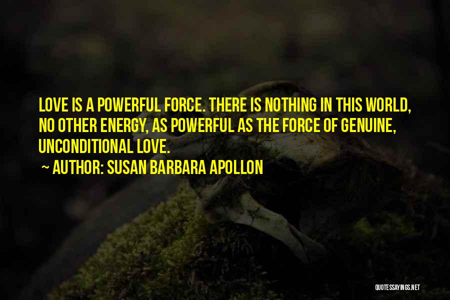 Spiritual Energy Healing Quotes By Susan Barbara Apollon