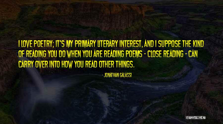 Spiritual Evolvement Quotes By Jonathan Galassi Spiritual Evolvement Quotes By Jonathan Galassi