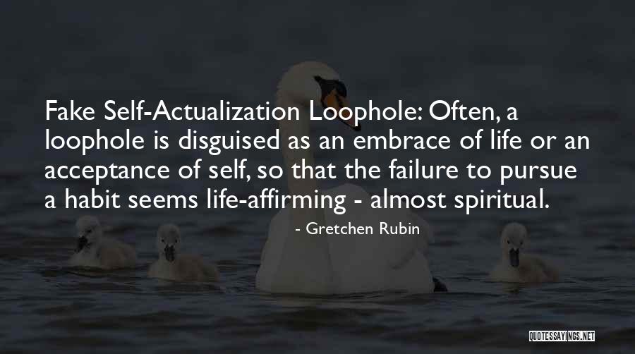 Spiritual Failure Quotes By Gretchen Rubin Spiritual Failure Quotes By Gretchen Rubin
